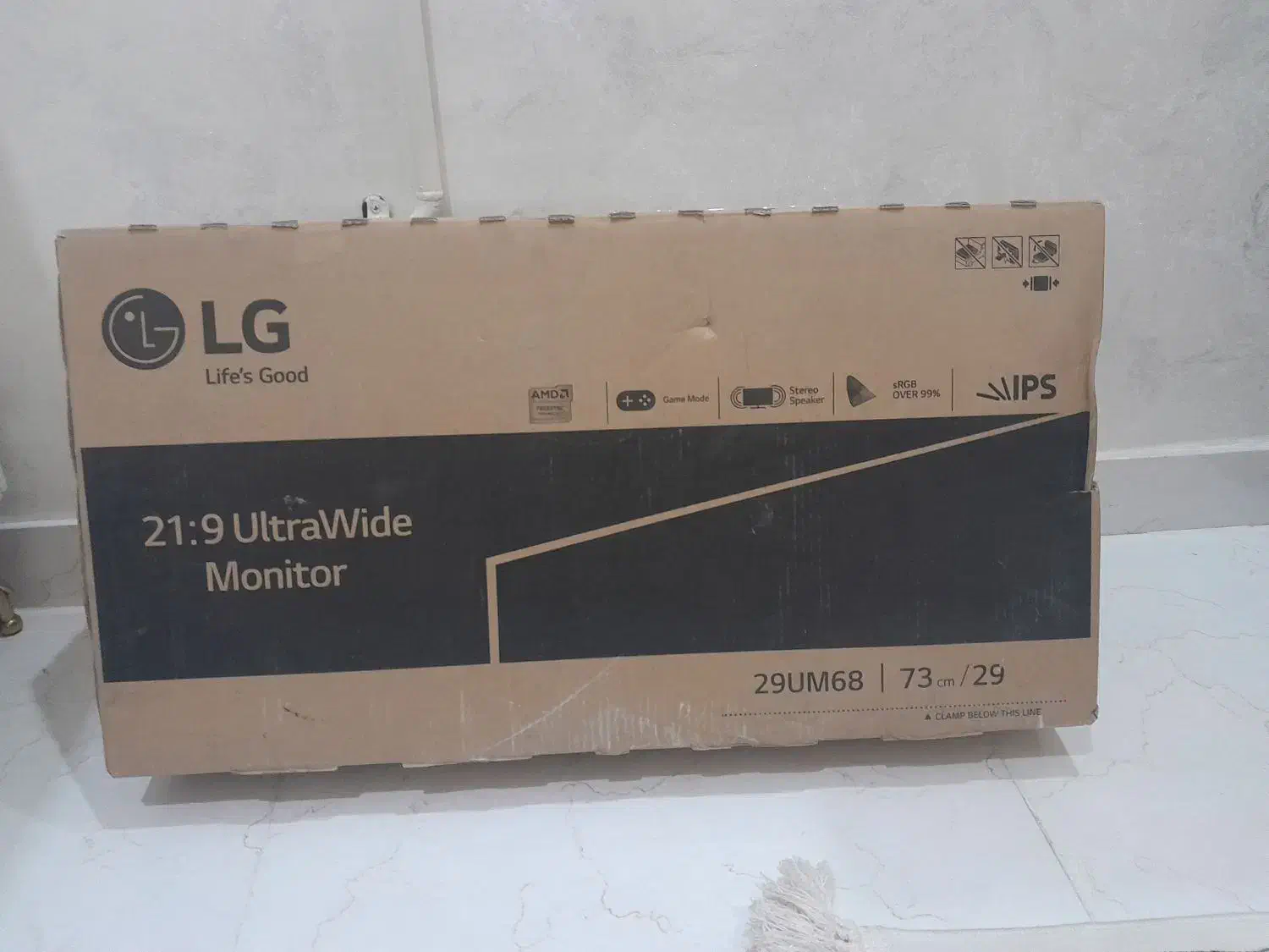 مانیتور ۲۹ اینچ ال جی|قطعات و لوازم جانبی رایانه|گرگان, |دیوار