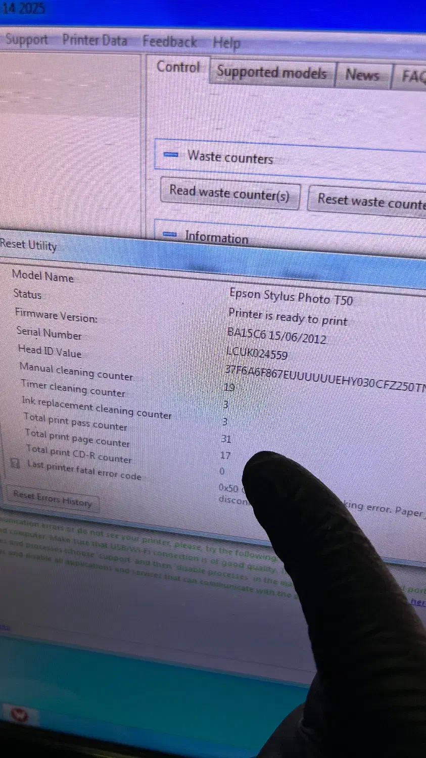 پرینتر اپسون تی پنجاه نو|پرینتر، اسکنر، کپی، فکس|تهران, سنائی|دیوار