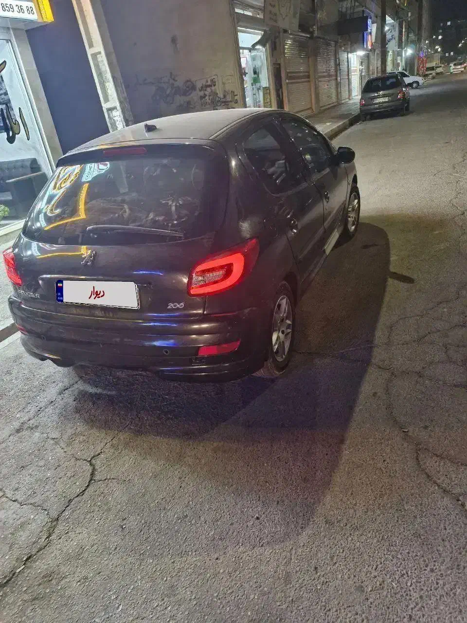 پژو۲۰۶تیب۵|خودرو سواری و وانت|شاهدشهر, |دیوار