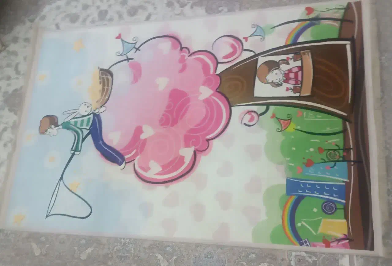 قالیچه|فرش|رباطکریم, رباطکریم|دیوار