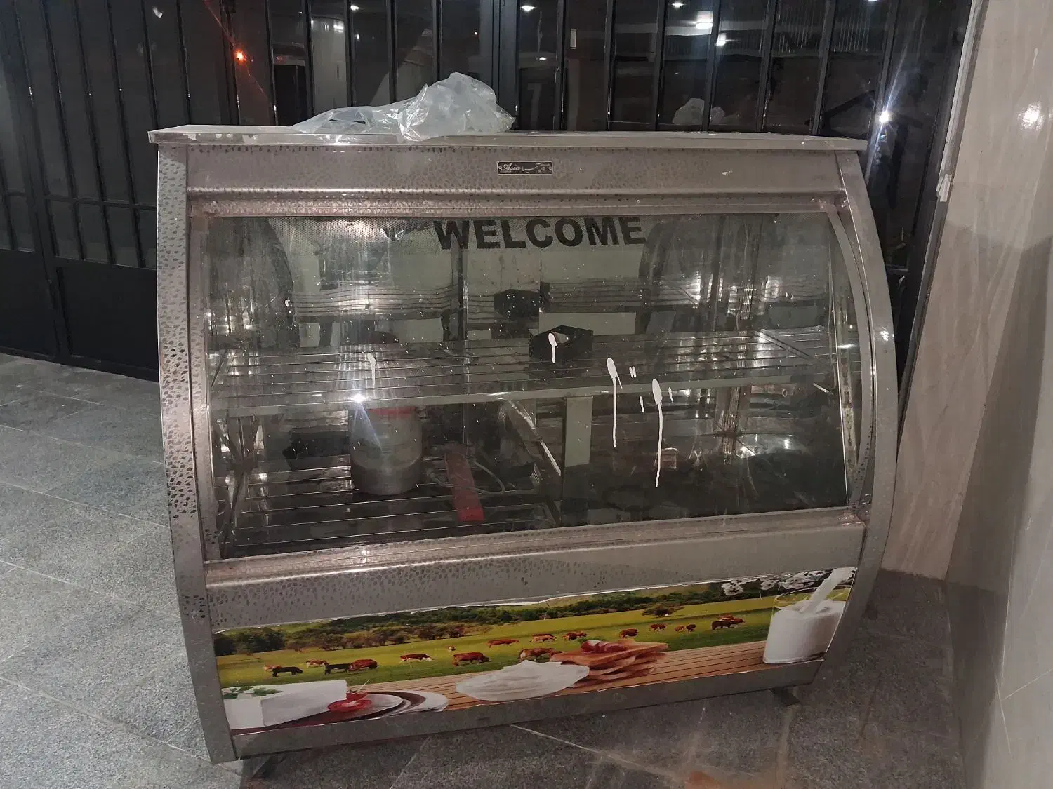 یخچال ویترینی تمام استیل|یخچال و فریزر|ملایر, |دیوار