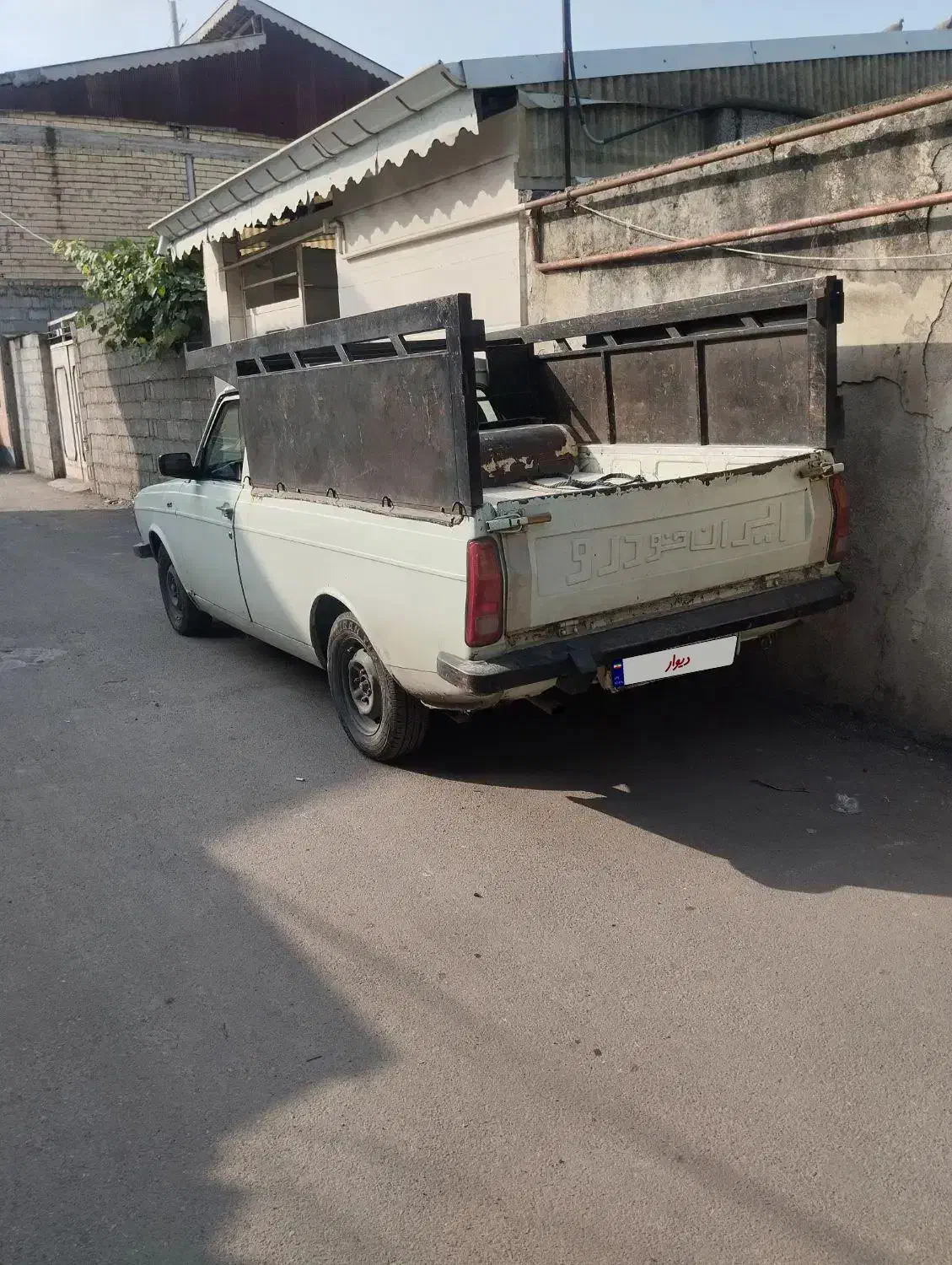 پیکان وانت 90دوگانه کارخانه|خودرو سواری و وانت|رشت, عینک|دیوار