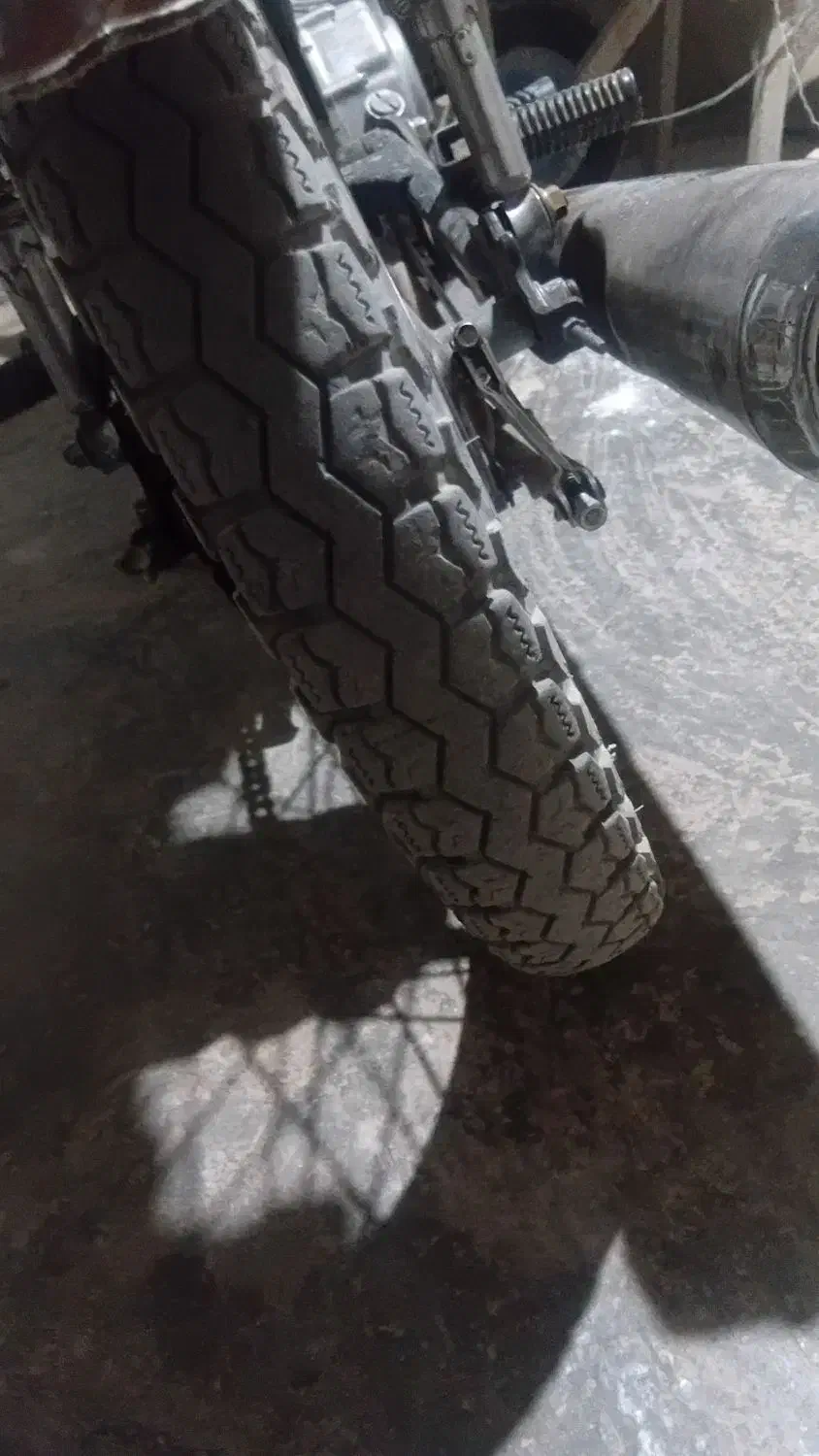 موتو مزایده شماره انجین تنه داره|موتورسیکلت|رستاق, |دیوار