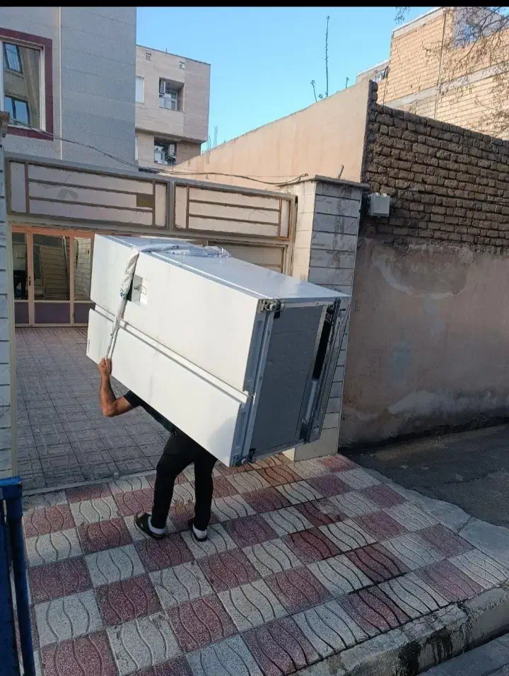 بارگیری تخلیه جابجایی کارگر یخچال ساید و گاوصندوق|خدمات حمل و نقل|قم, دورشهر|دیوار