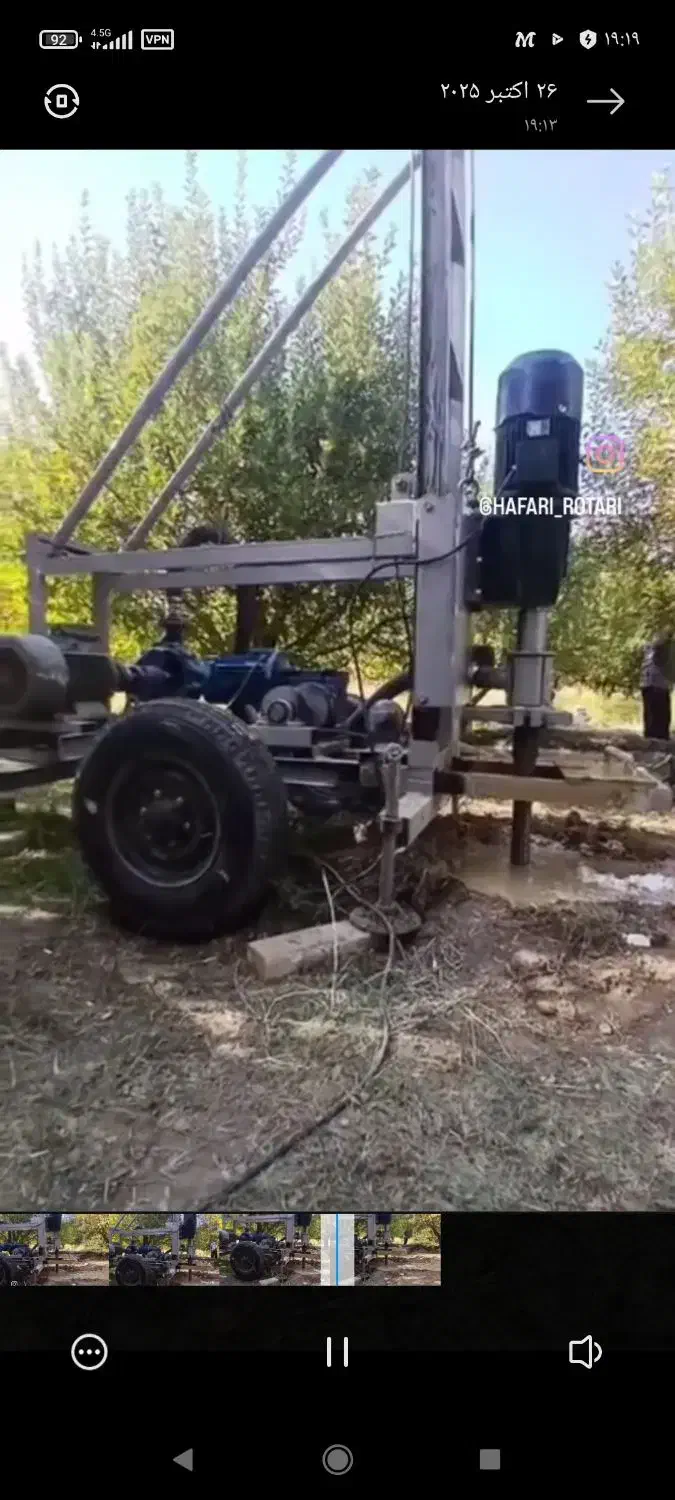 حفاری چاه اب کشاورزی|خدمات پیشه و مهارت|کنار تخته و کمار, |دیوار