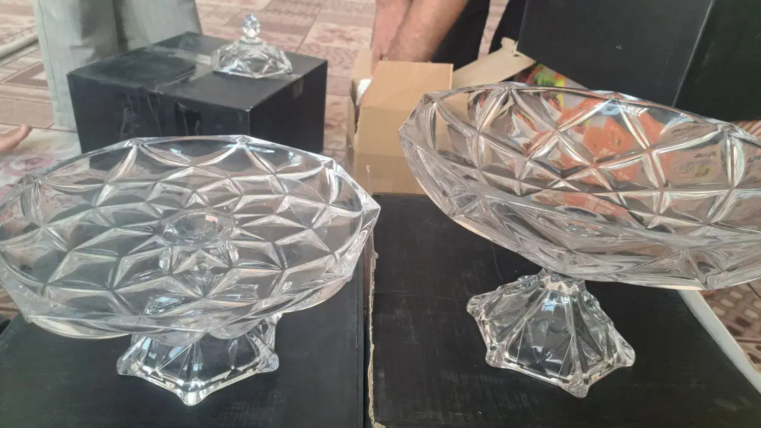 جا میوه یی شکلات خوری و شیرینی خوری|ظروف سرو و پذیرایی|ورامین, خورین|دیوار