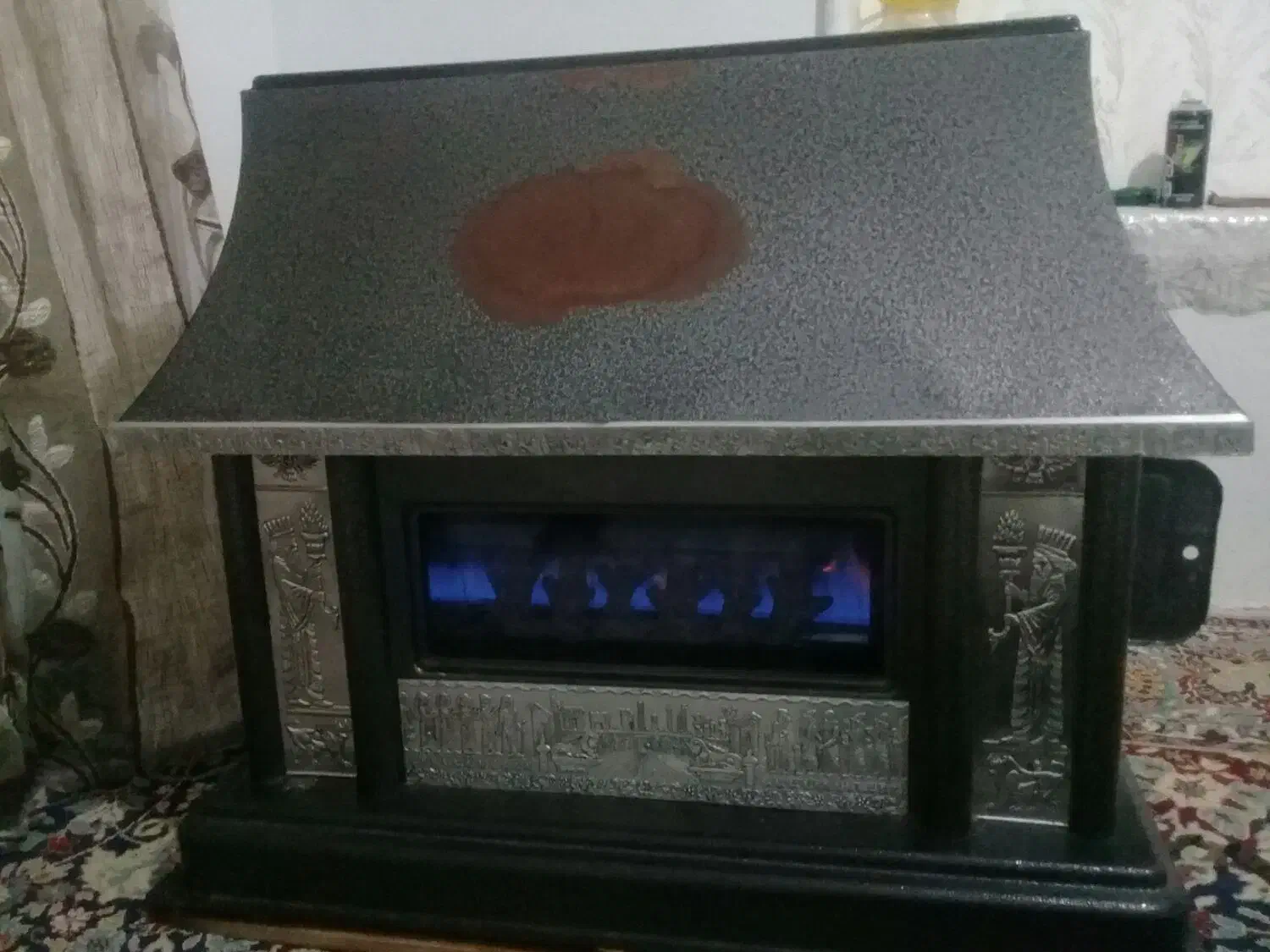 بخاری شومینه برفاب۱۵ هزار گرما بسیار بالا|بخاری، هیتر، شومینه|تربت‌حیدریه, فردوسی جنوبی|دیوار