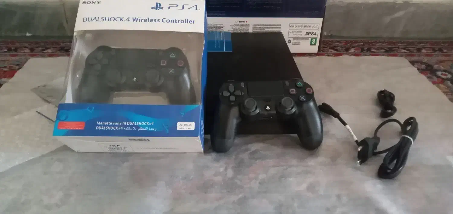 سونی ps4 مشابه آکبند+کپیخور طلایی+دودسته اکبند|کنسول، بازی ویدئویی و آنلاین|شهریار, شهریار|دیوار