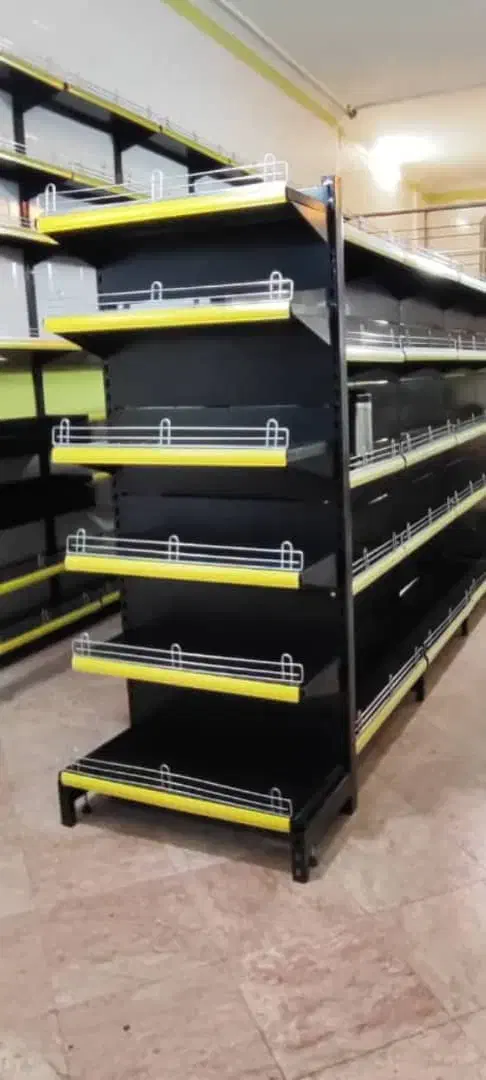 انواع قفسه بندی فروشگاهی نووکارکرده بانصاب|فروشگاه و مغازه|آمل, |دیوار