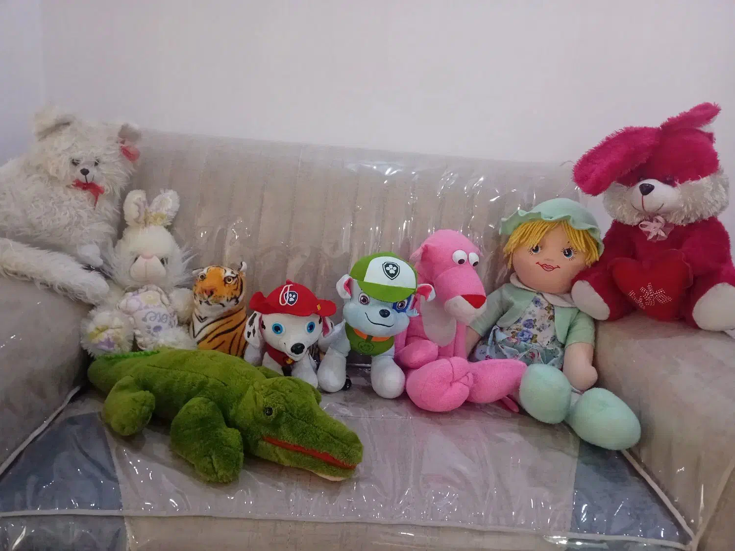 تعدادی عروسک سالم|اسباب‌بازی بچه|اسلام‌شهر, شهرک قائمیه|دیوار