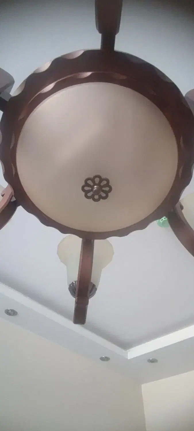 لوستر چوبی|لوستر و چراغ آویز|تهران, فلاح|دیوار