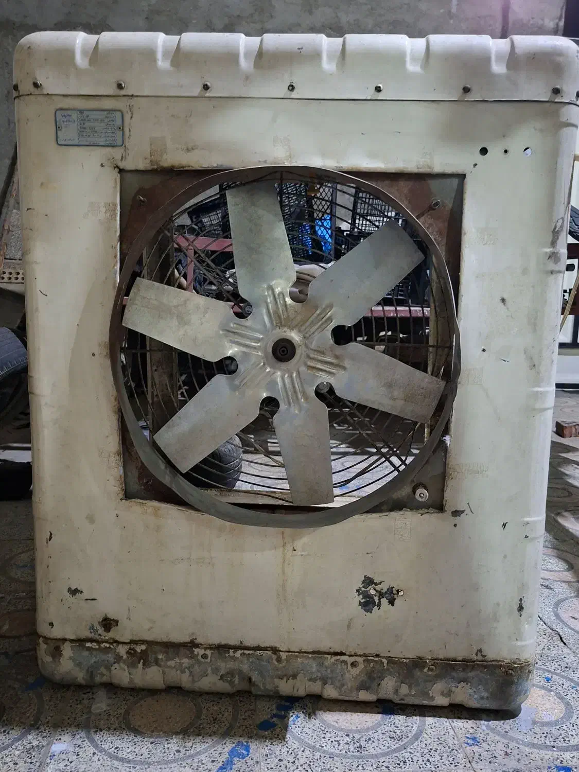 کولر ۳۵۰۰ همراه با فن ۶۰ در ۶۰|کولر آبی|اندیمشک, |دیوار