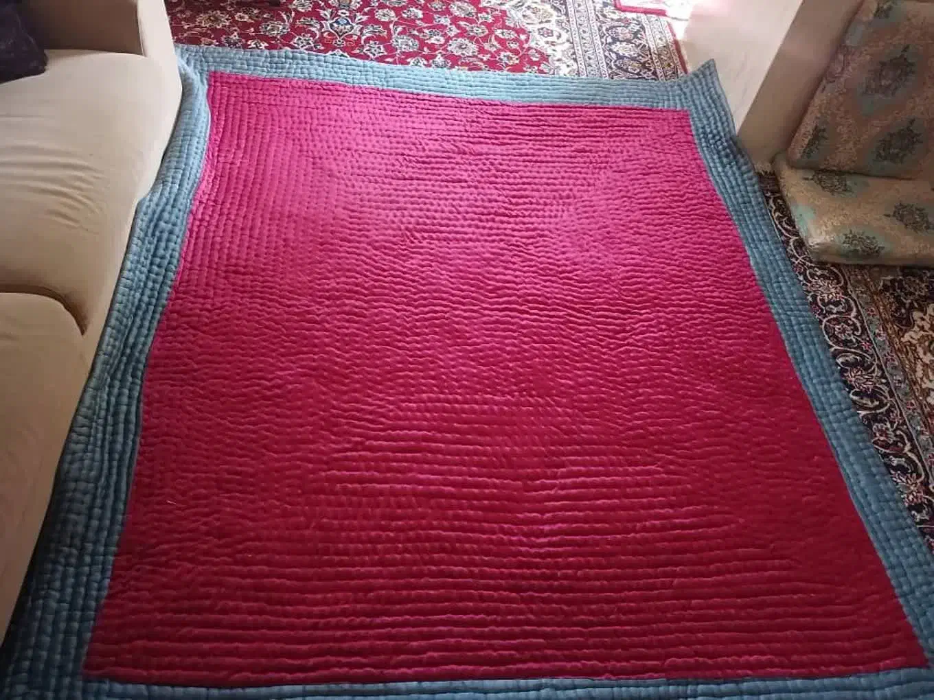 لحاف دونفره|رختخواب، بالش، پتو|شاهرود, |دیوار