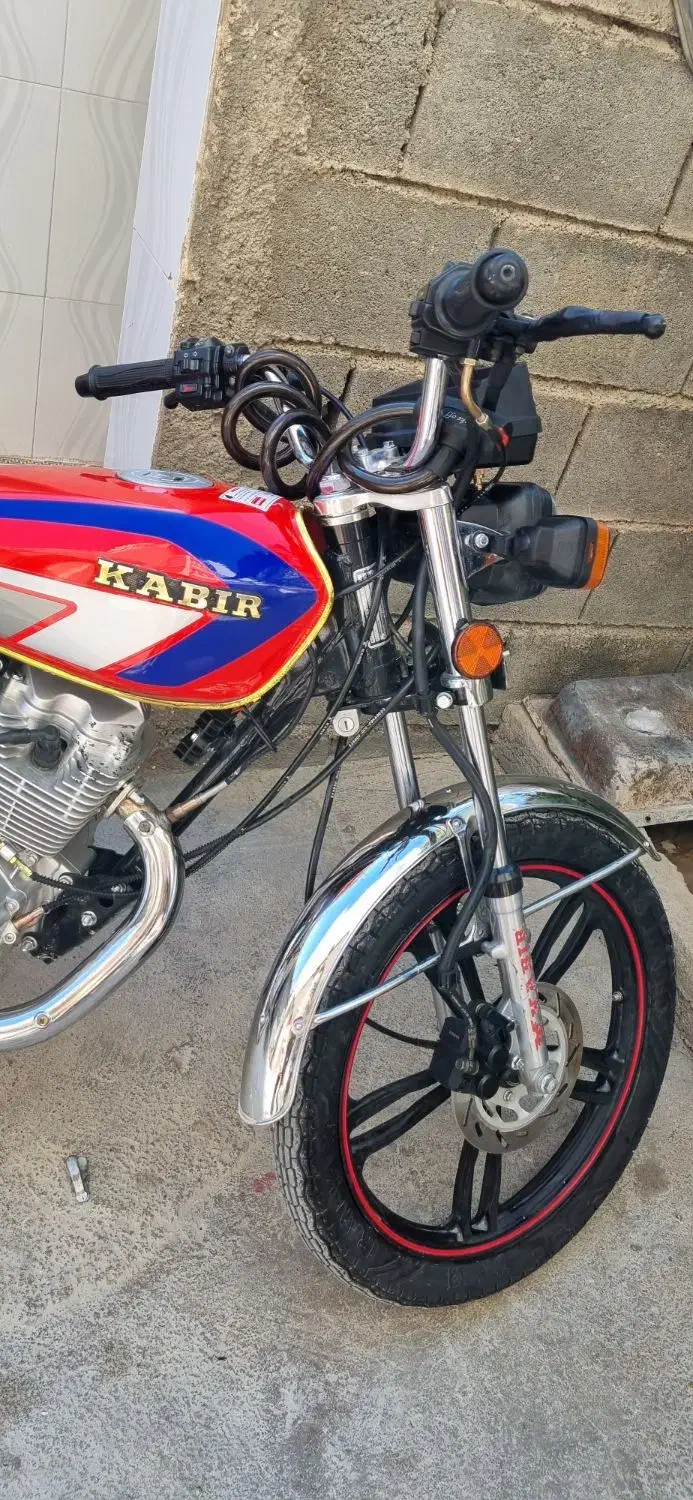 متور ۱۵۰کبیر خشک خشک|موتورسیکلت|لردگان, |دیوار