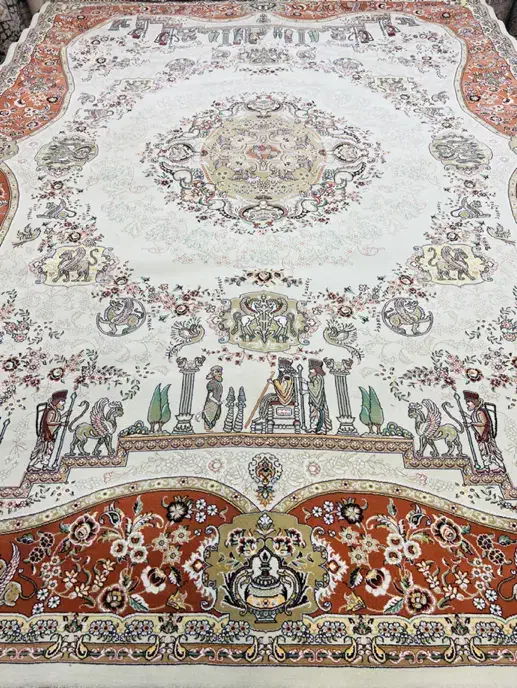 جفت فرش مشهدواقعی۱۲ متری طرح۷۰۰شانه|فرش|مشهد, شهید مطهری|دیوار