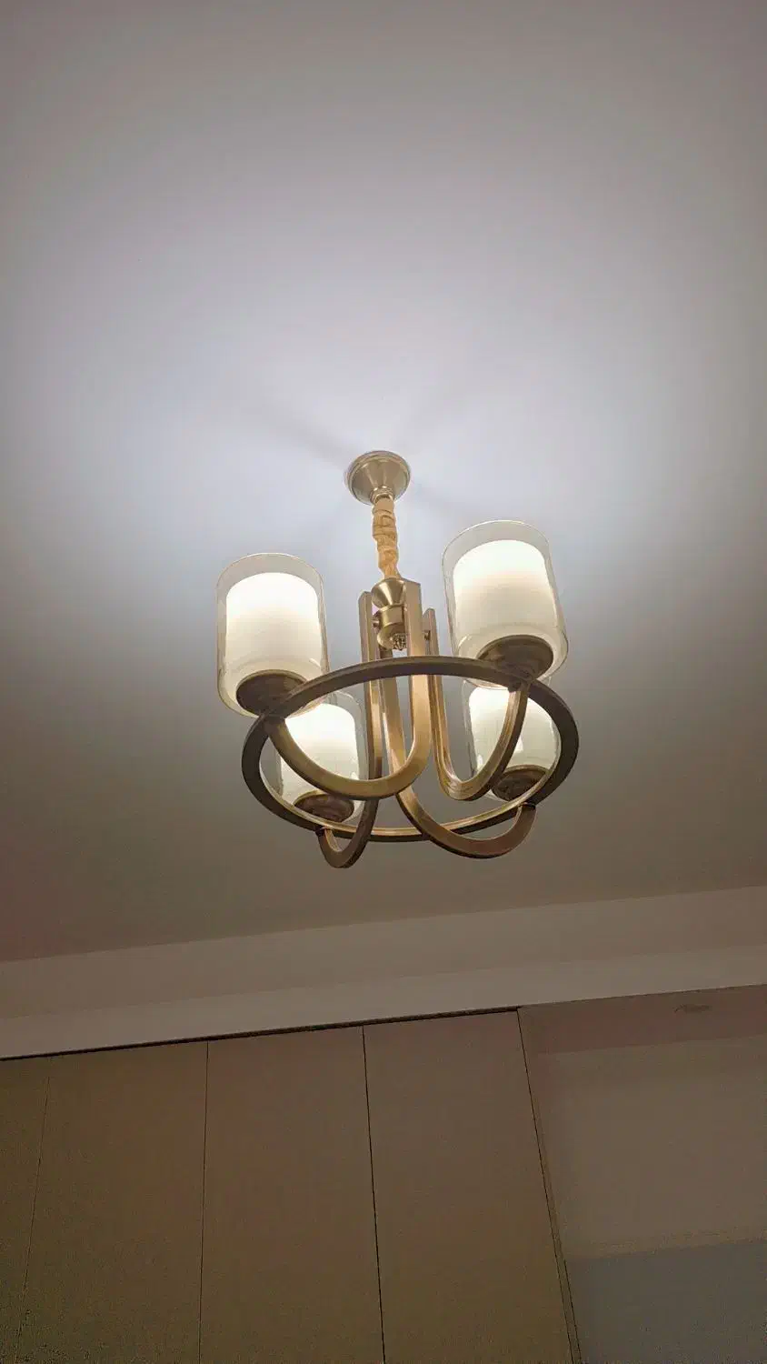 لوستر چهار شاخه|لوستر و چراغ آویز|شهریار, شهرک وائین|دیوار