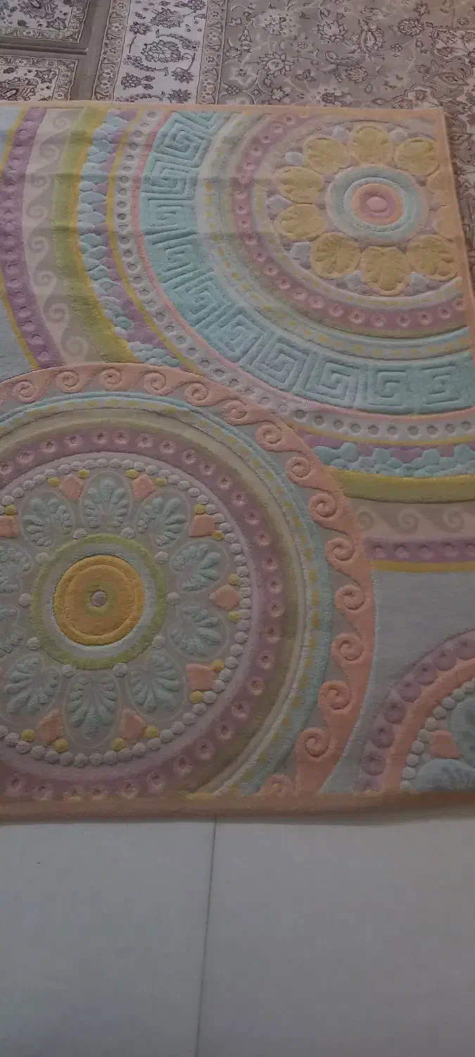 فرش گل برجسته|فرش|گرگان, |دیوار