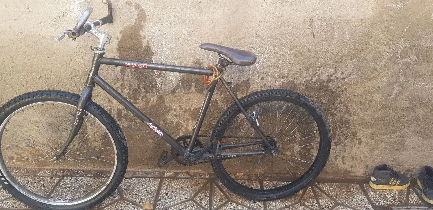 دوچرخه ۲۶ ساده لاستیکها سالم|دوچرخه، اسکیت، اسکوتر|کاشمر, |دیوار