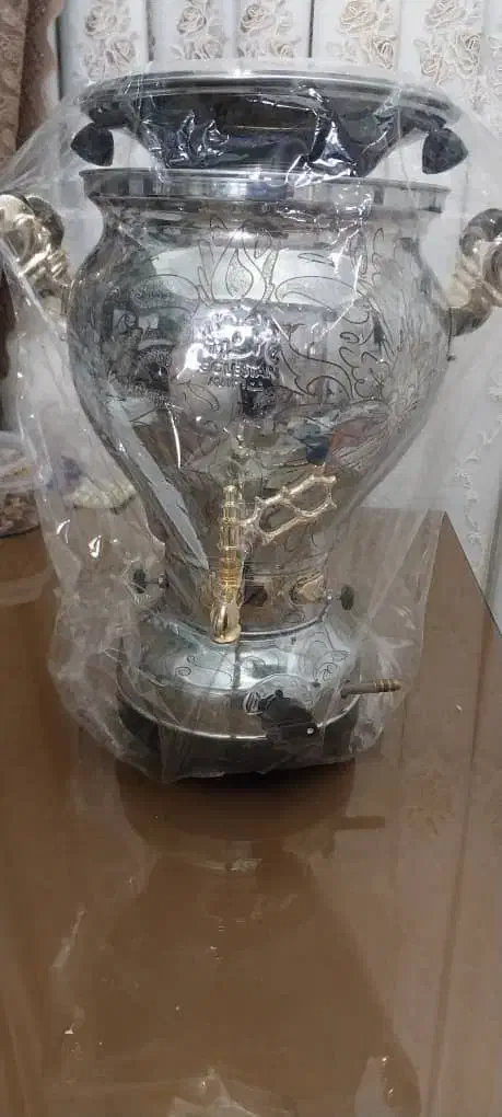 سماور ده لیتری گلستان|سماور، چای‌ساز، قهوه‌ساز|تهران, جوانمردان (اندیشه)|دیوار