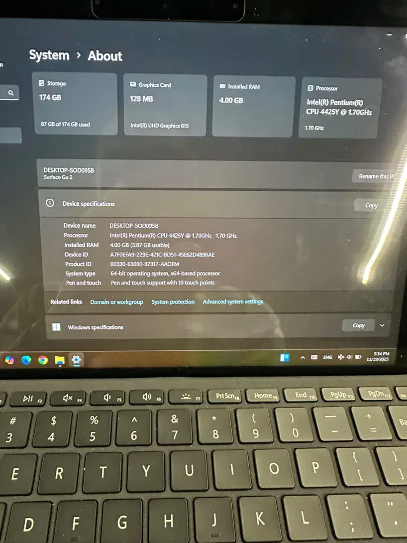 Surface go|رایانه همراه|اصفهان, آفاران|دیوار