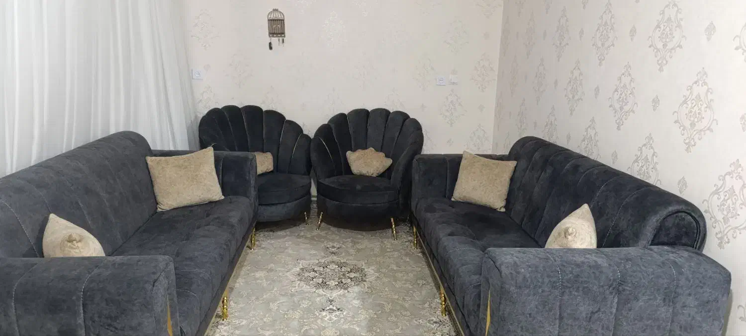 مبل چستر ۸ نفره|مبلمان خانگی و میز عسلی|اقبالیه, |دیوار