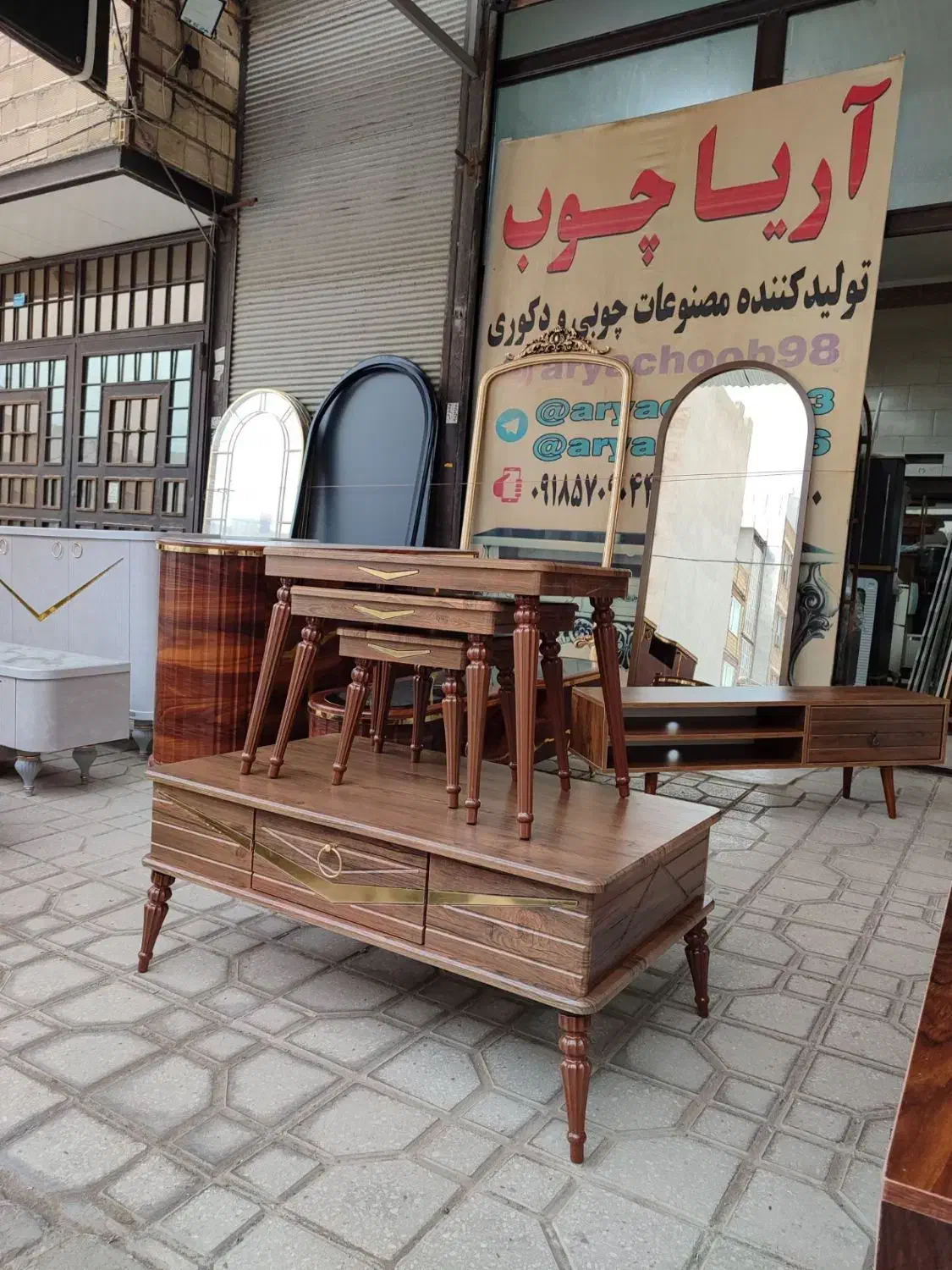 جلو مبلی شیک کد۱۱|مبلمان خانگی و میز عسلی|سنندج, |دیوار