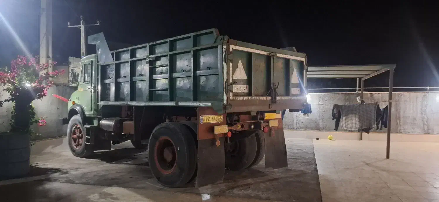 بنزتک کمپرسی مدل۶۱ ماشین محدوده بم هست|خودرو سنگین|فهرج, |دیوار