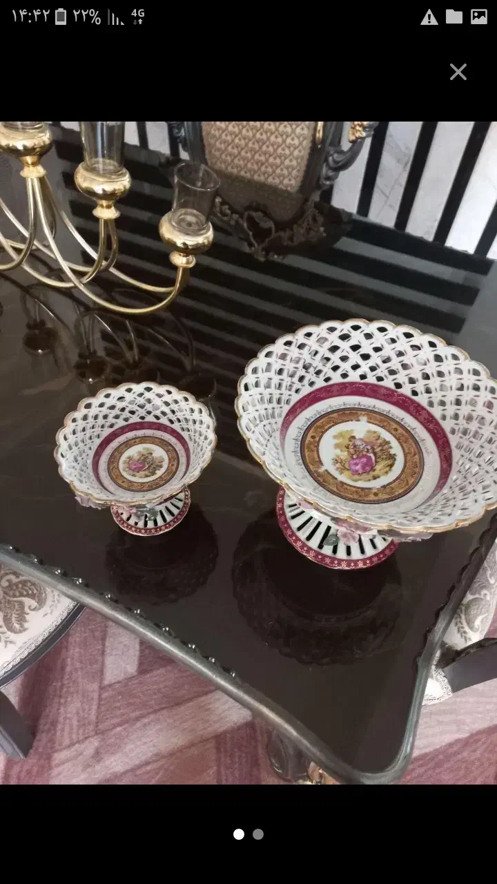 میوه خوری شکلات خوری|ظروف سرو و پذیرایی|اردبیل, |دیوار