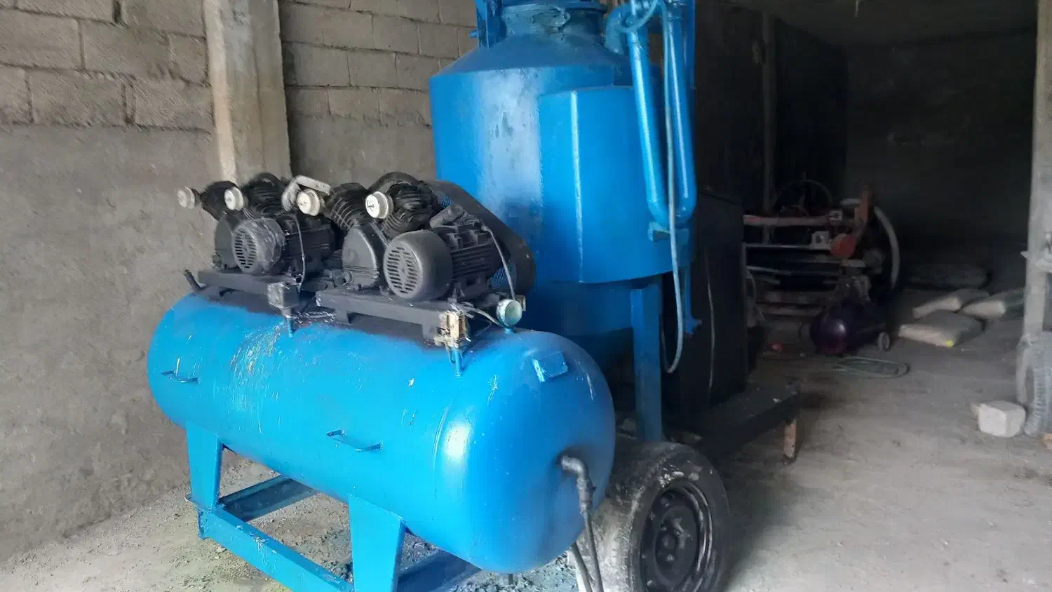 دستگاه فوم بتن بادی|ماشینآلات صنعتی|رشت, تازه آباد|دیوار