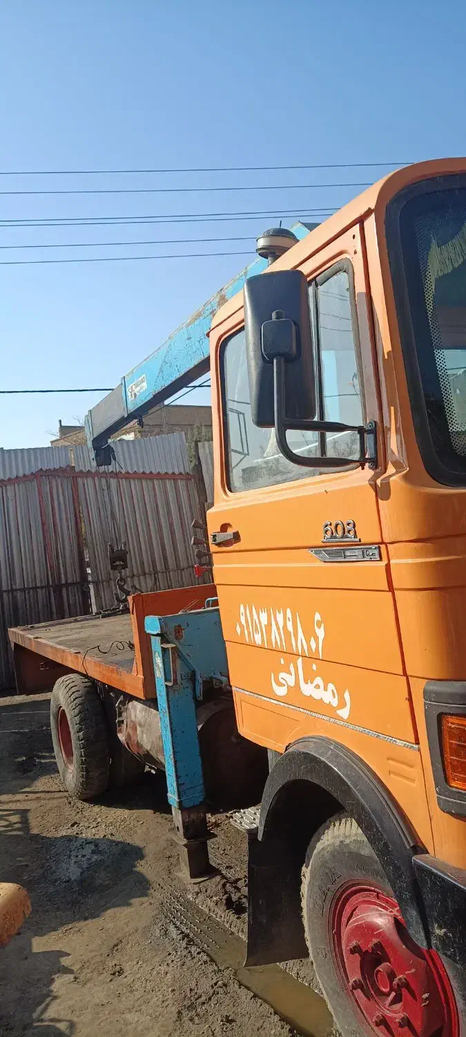 خاور جرثقیل 608|خودرو سنگین|چناران, |دیوار