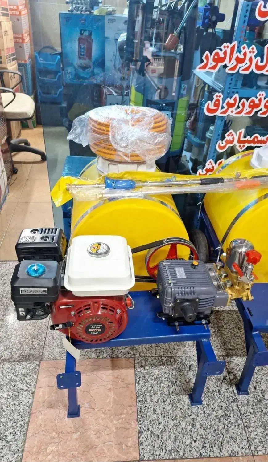 سمپاش فرغونی زنبه ای KNCکره با توان 8 اسب بخار فول|ماشین‌آلات صنعتی|تهران, شهید رجایی|دیوار