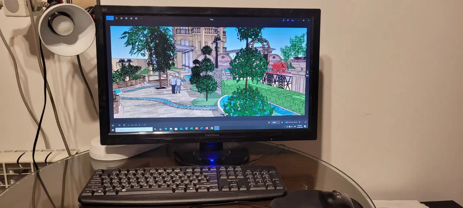 pc قوی برای معمار ها و گیم|رایانه رومیزی|رودسر, |دیوار