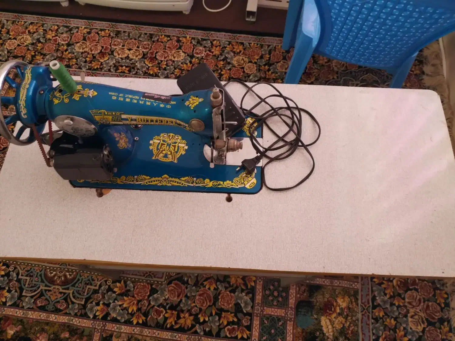 چرخ خیاطی درحد صفر.|چرخ خیاطی و ریسندگی|جوانرود, |دیوار