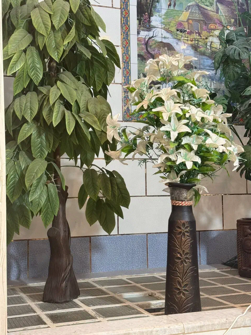 گل مصنوعی|گل مصنوعی|شیراز, منطقه هوایی شهید دوران|دیوار