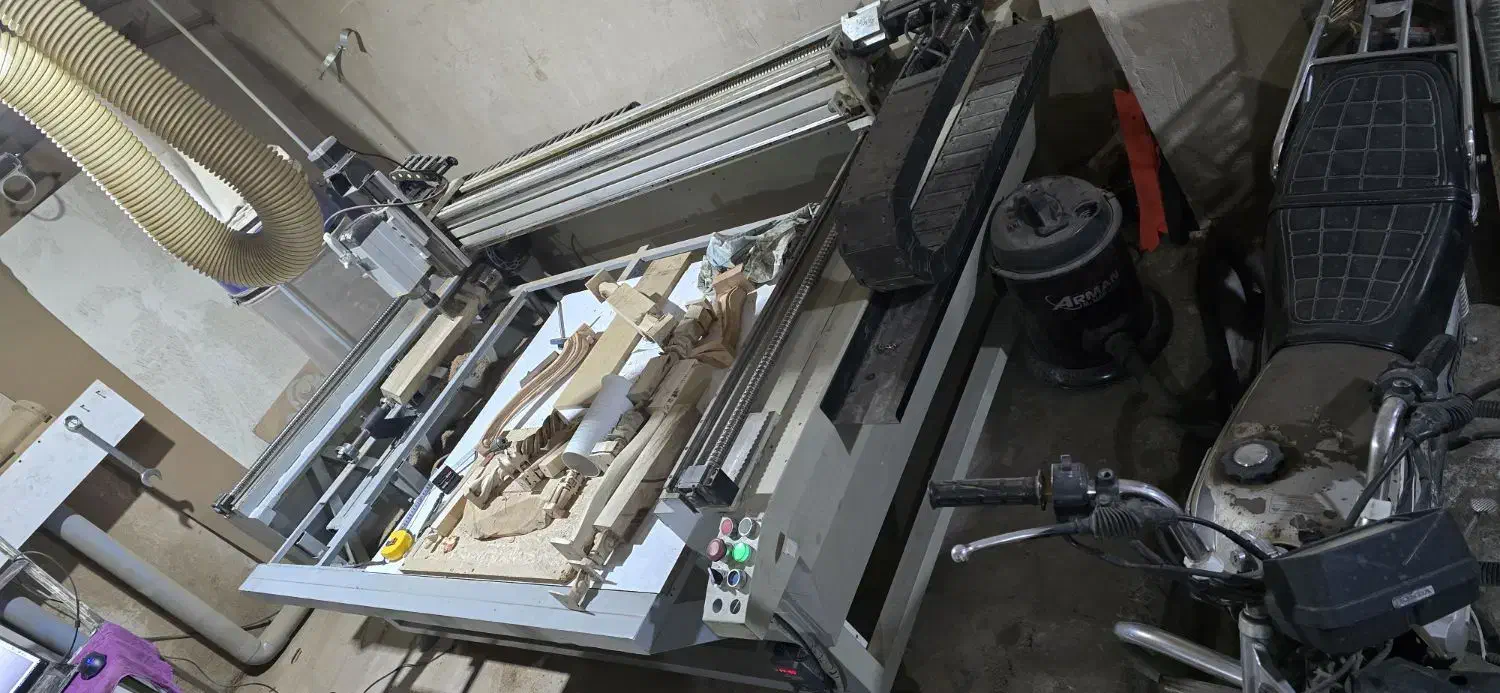 فرز سی ان سی cnc تحت چهار محور سروو موتور|ماشینآلات صنعتی|تهران, ونک|دیوار