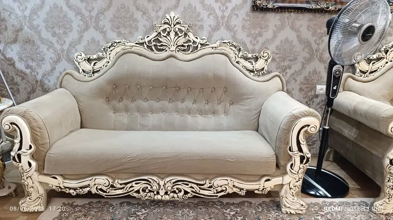 مبل 8نفره نسکافه ای تمیز|مبلمان خانگی و میز عسلی|مشهد, چهارچشمه|دیوار