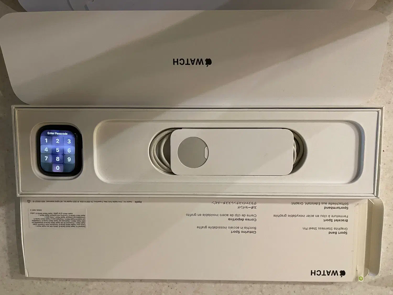 اپل واچ اصل سری s 8 - 41 mm نو نو|لوازم جانبی موبایل و تبلت|مشهد, عبادی|دیوار