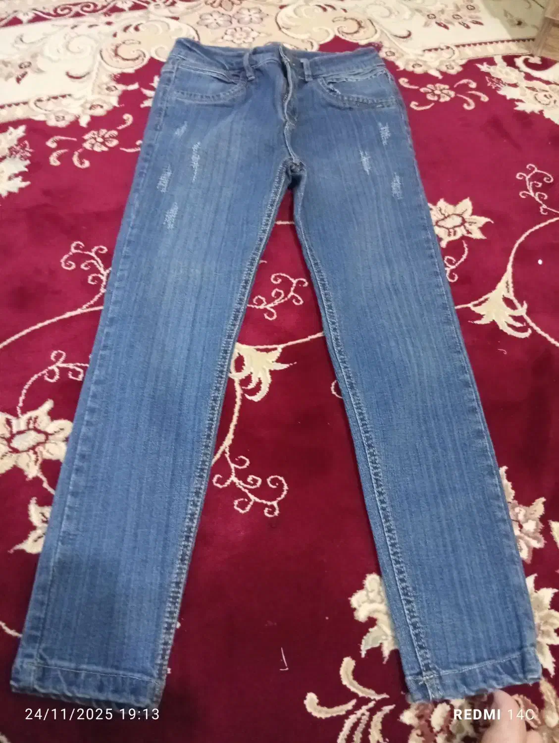 شلوار لی نو نو اصلا یه بارم پا نزده بری 10سال|کفش و لباس بچه|شاهینشهر, خانه کارگر|دیوار