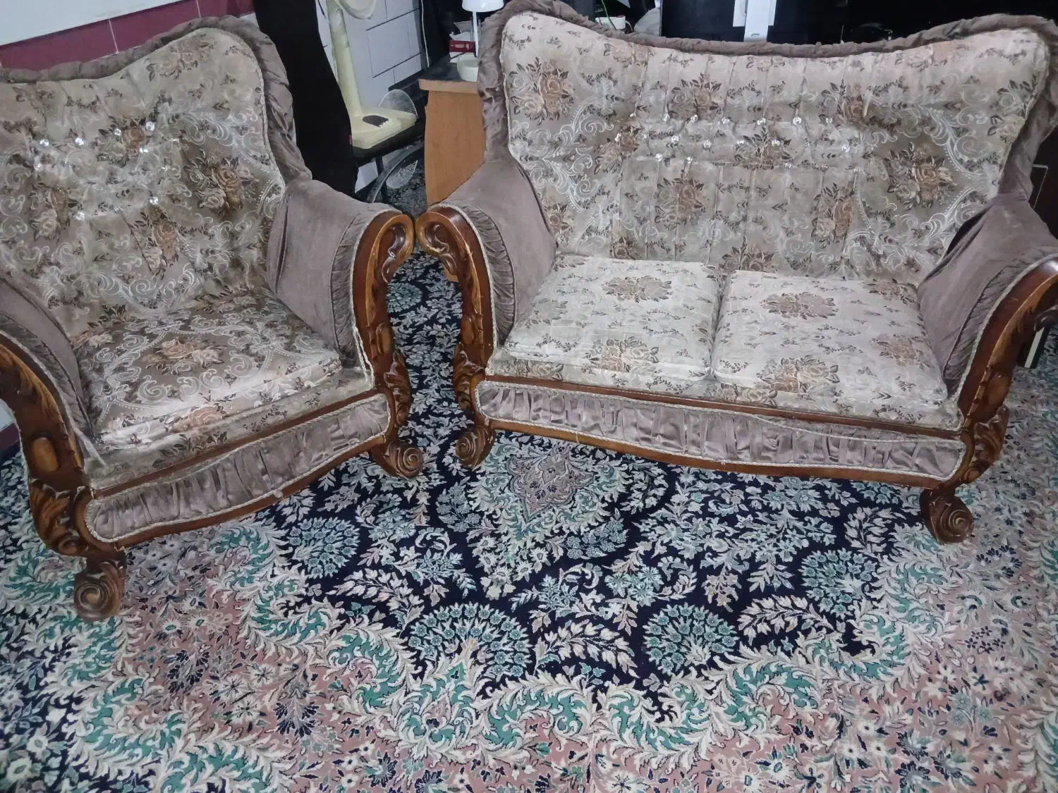 مبل ۷ نفره|مبلمان خانگی و میز عسلی|قم, زنبیل آباد|دیوار