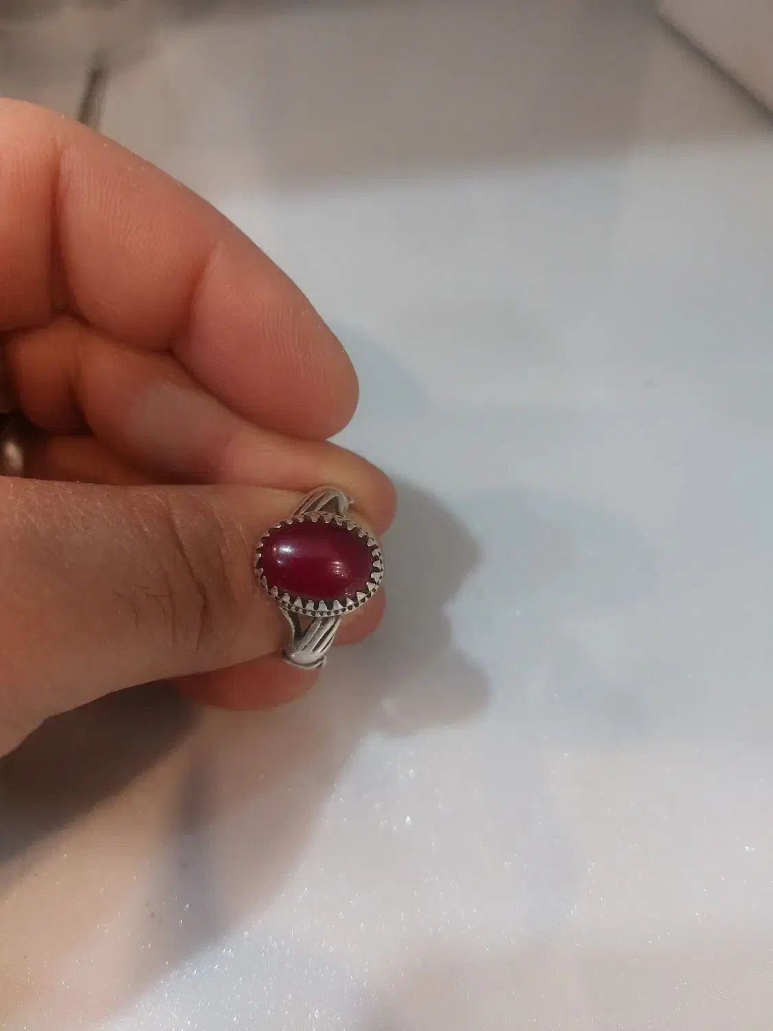 انگشتر نقره عقیق|جواهرات|شیراز, زند|دیوار