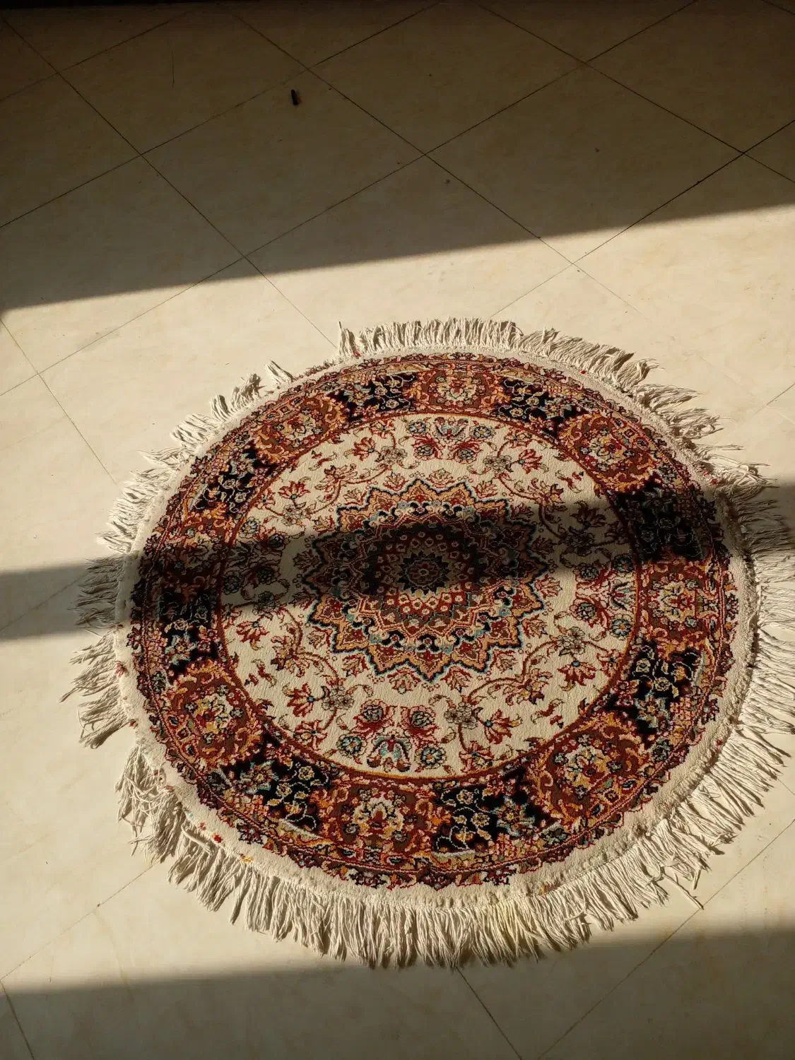 قالیچه گرد اندازه ۱در۱|فرش|تهران, امیر بهادر|دیوار