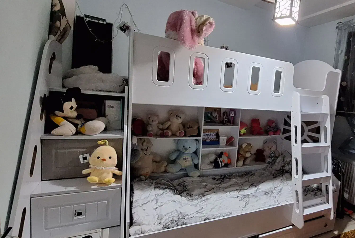 تخت دوطبقه|تخت و سرویس خواب|شیراز, دکتر حسابی|دیوار