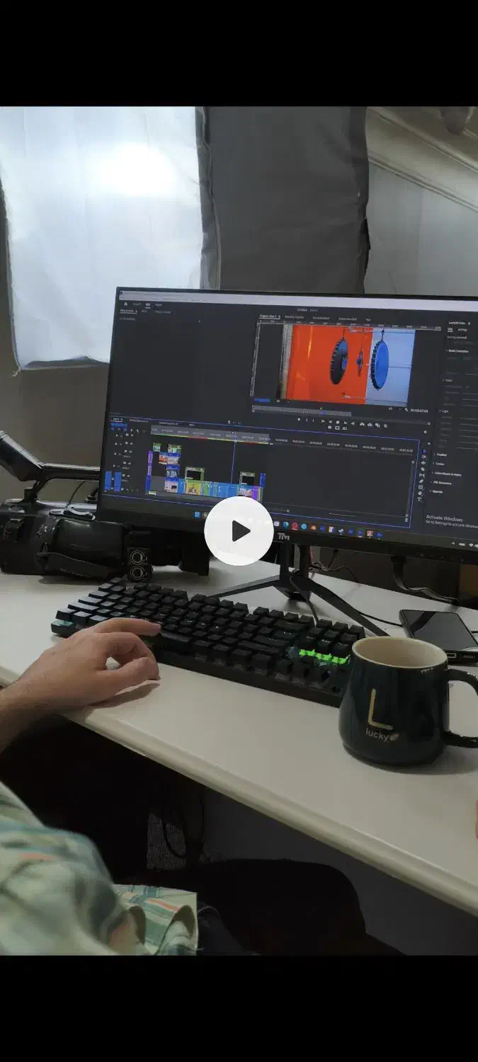 تدوین حرفه ای. موشن گرافی 3D ساخت کلیپ ریلز|خدمات رایانه‌ای و موبایل|قم, زنبیل آباد|دیوار