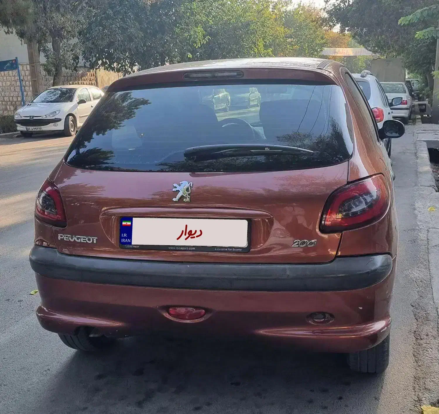 ۲۰۶ سفارشی ۸۷|خودرو سواری و وانت|بجنورد, |دیوار