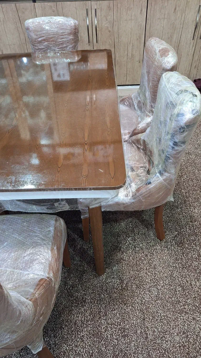 میز غذا خوری6نفره|میز و صندلی غذاخوری|بندر کنگان, |دیوار