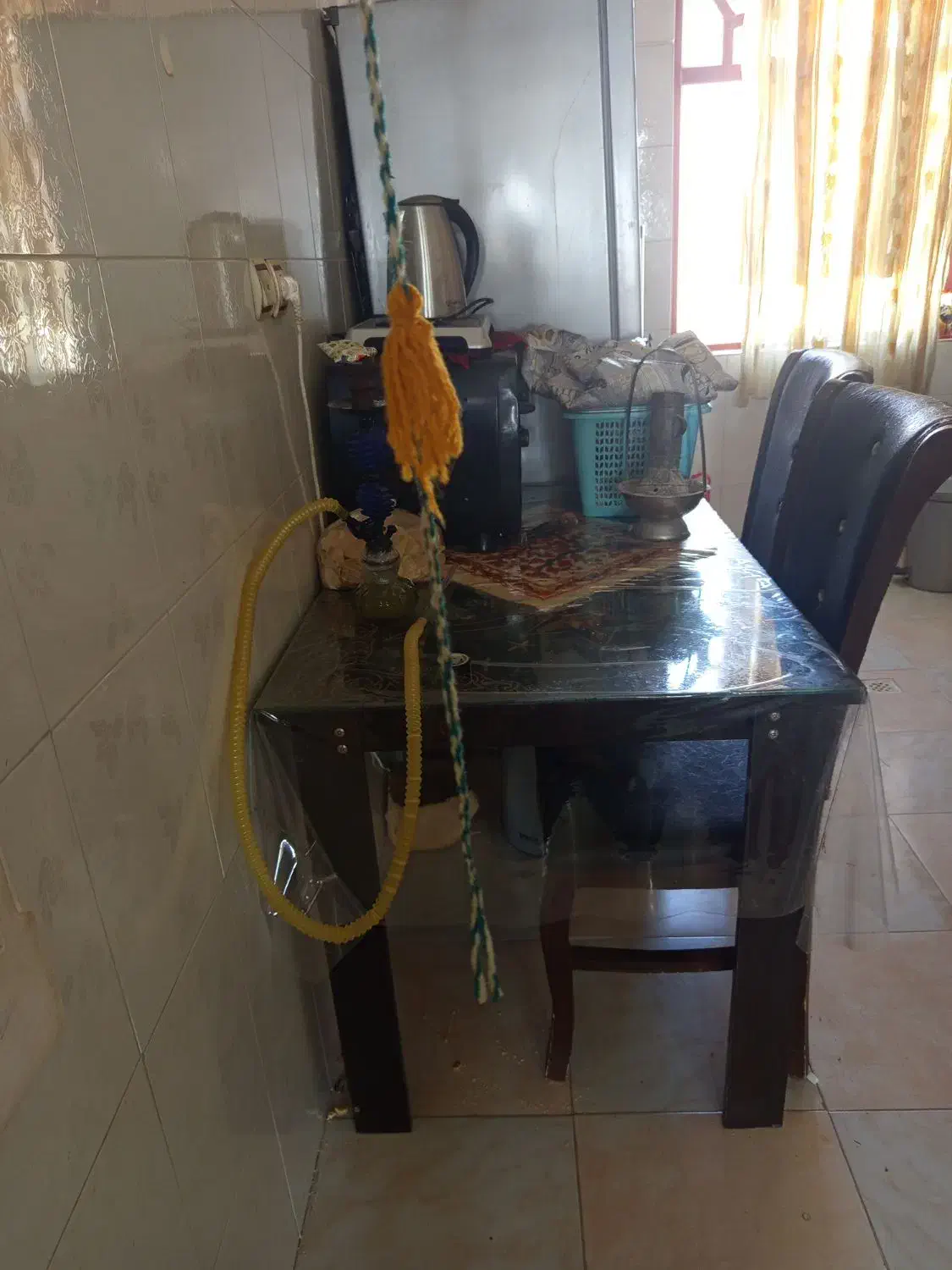 فروش میز ناهار خوری|میز و صندلی غذاخوری|بافت, |دیوار