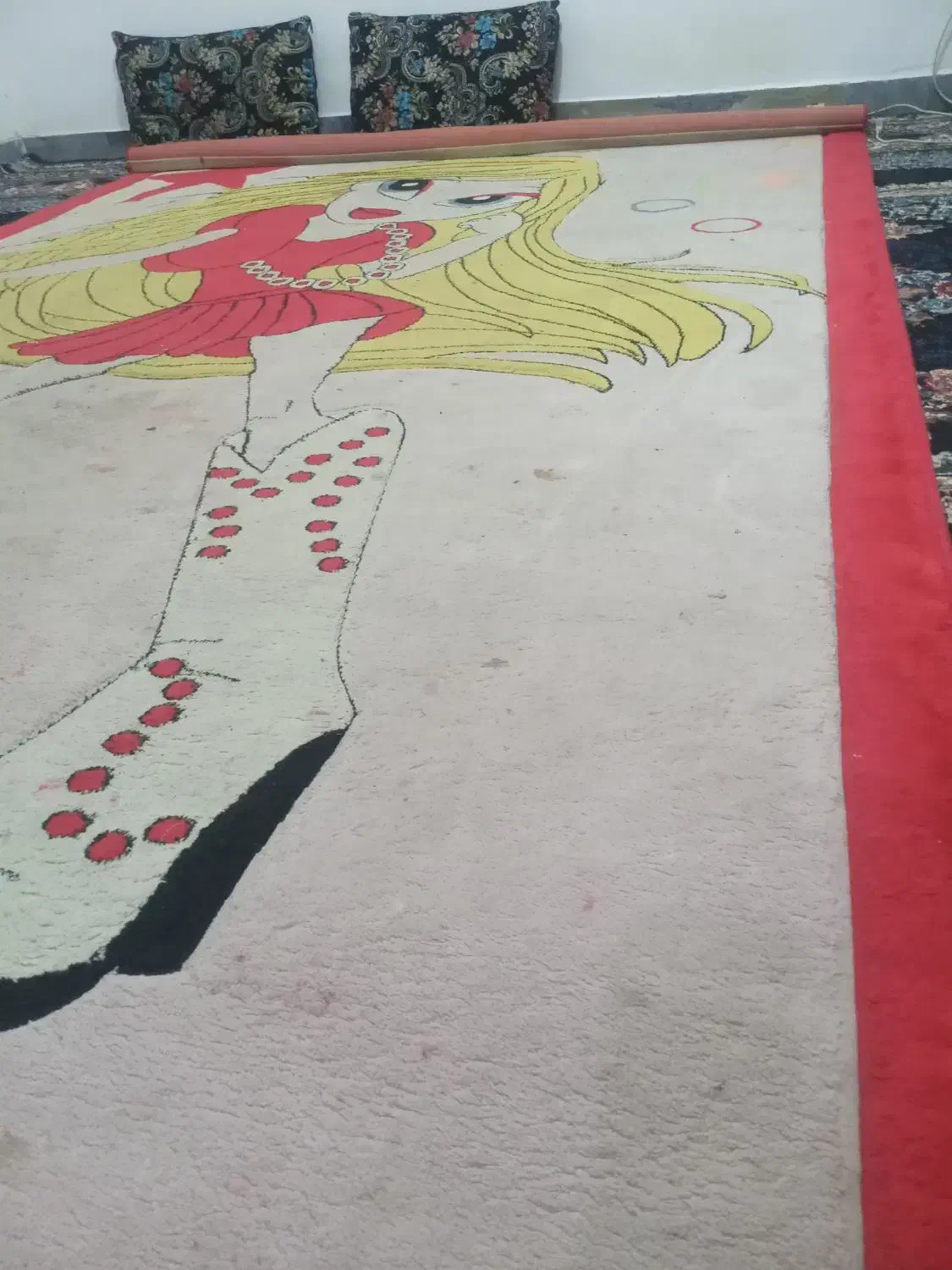 قالی شش متری اتاق کودکان ترک|فرش|اهواز, پردیس دو|دیوار