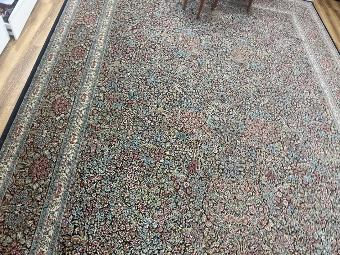 قالی  ۱۲متری طرح دست باف قالی کرمان  طرح جنگلی|فرش|بندرعباس, |دیوار