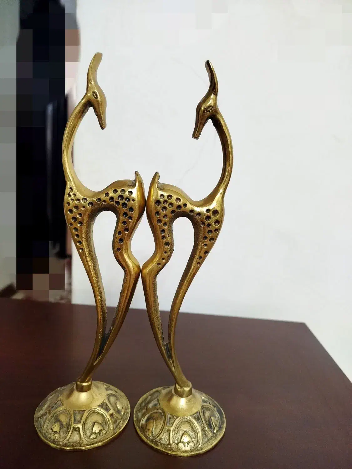 آهوی جفتی برنز اصل|مجسمه، تندیس، ماکت|اردبیل, |دیوار