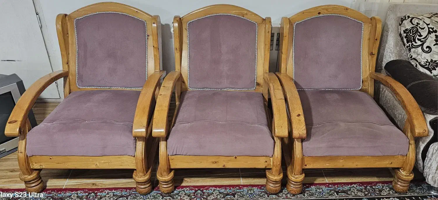 دو دست مبلمان کارکرده|مبلمان خانگی و میز عسلی|کلاچای, |دیوار